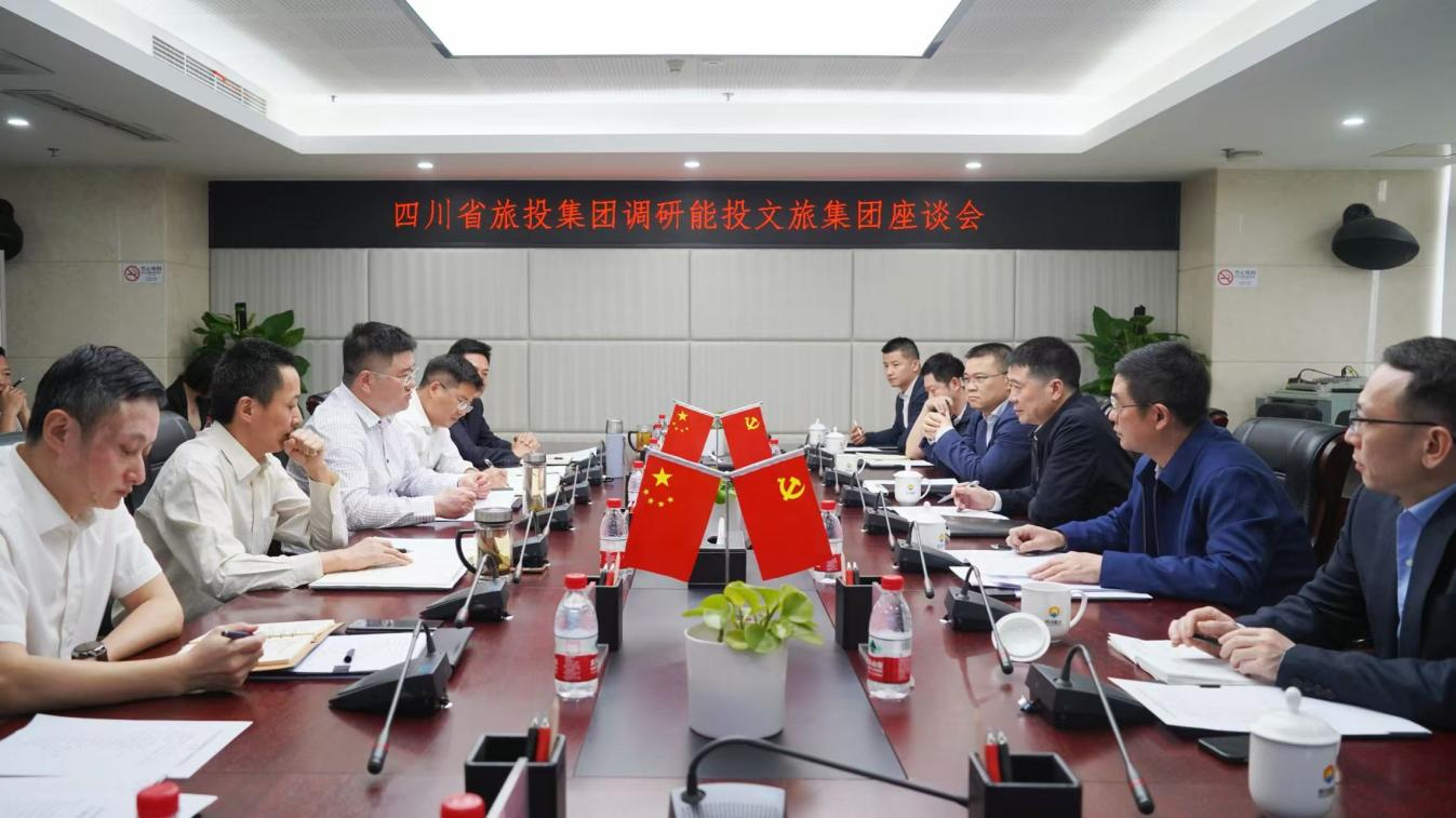省尊龙凯时集团向导率队调研能投文旅集团
