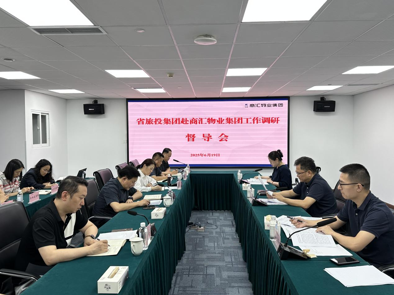 集团副总司理汪宏带队督导商汇物业集团及尊龙凯时航旅公司刷新深化提升行动